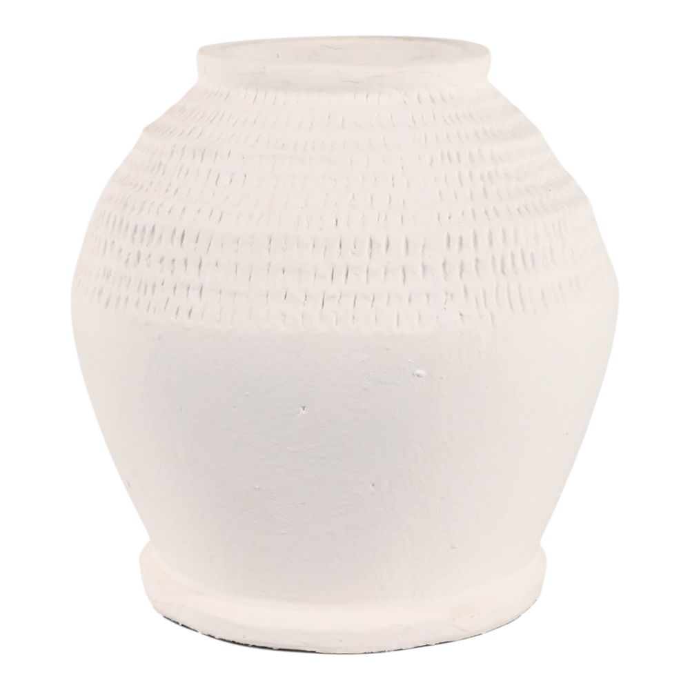 ROWANWORTH WHITE VASE 12 (IN)