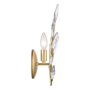 Flora Grace 14'' High 1-Light Sconce - Champagne Gold 4