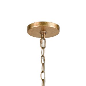 Katania 30'' Wide 9-Light Chandelier - Antique Gold 4