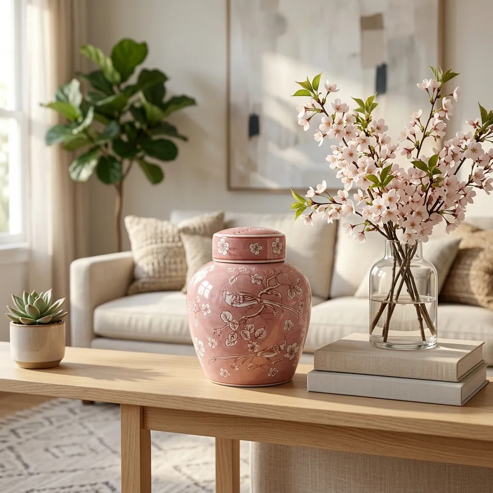 OWENHAVEN PINK CHINOISERIE 10 (IN)