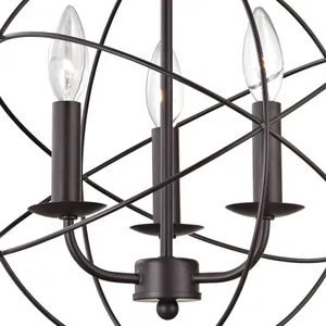 Williamsport 13'' Wide 3-Light Chandelier - Oil Rubbed Bronze 4