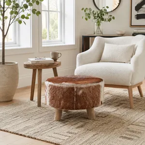 TUCKER TAN OTTOMAN 16 (IN) 13