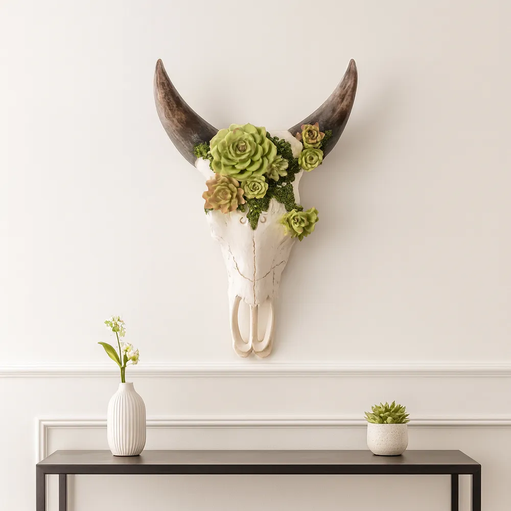 EDGEFORD IVORY WALL SCULPTURE 18 (IN)