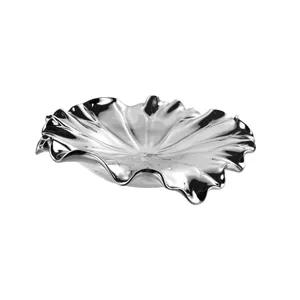 Petal Dimensional Wall Art - Set of 4 Silver 3