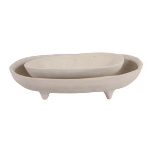 FLEMMINGMOOR SET OF 2 IVORY BOWLS 5 (IN) 1
