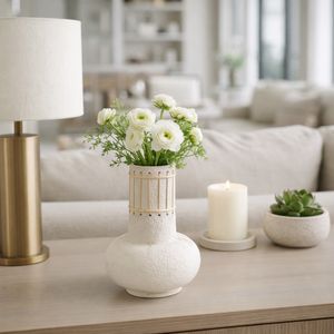 ARLENMILL IVORY VASE 12 (IN) 10