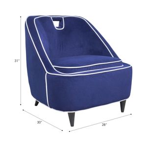 GRIFFINWORTH BLUE CHAIR 31 (IN) 8