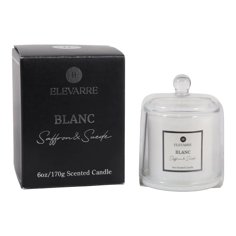 HEMMINGWORTH BLANC SAFFRON & SUEDE CANDLE 5 (IN)