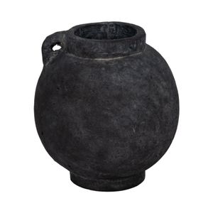 CORBINFORD BLACK VASE 8 (IN) 1