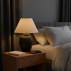 DARRENWAY BLACK LAMP 27 (IN) 9