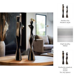 AIDENLAND SET OF 2 BLACK DECOR 16 (IN) 11