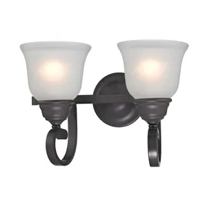 Hamilton 11'' High 2-Light Vanity Light - Oil Rubbed Bronze 1