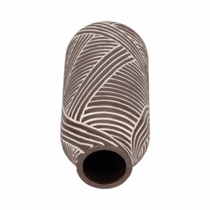 NOLANRUN BROWN VASE 13 (IN) 6