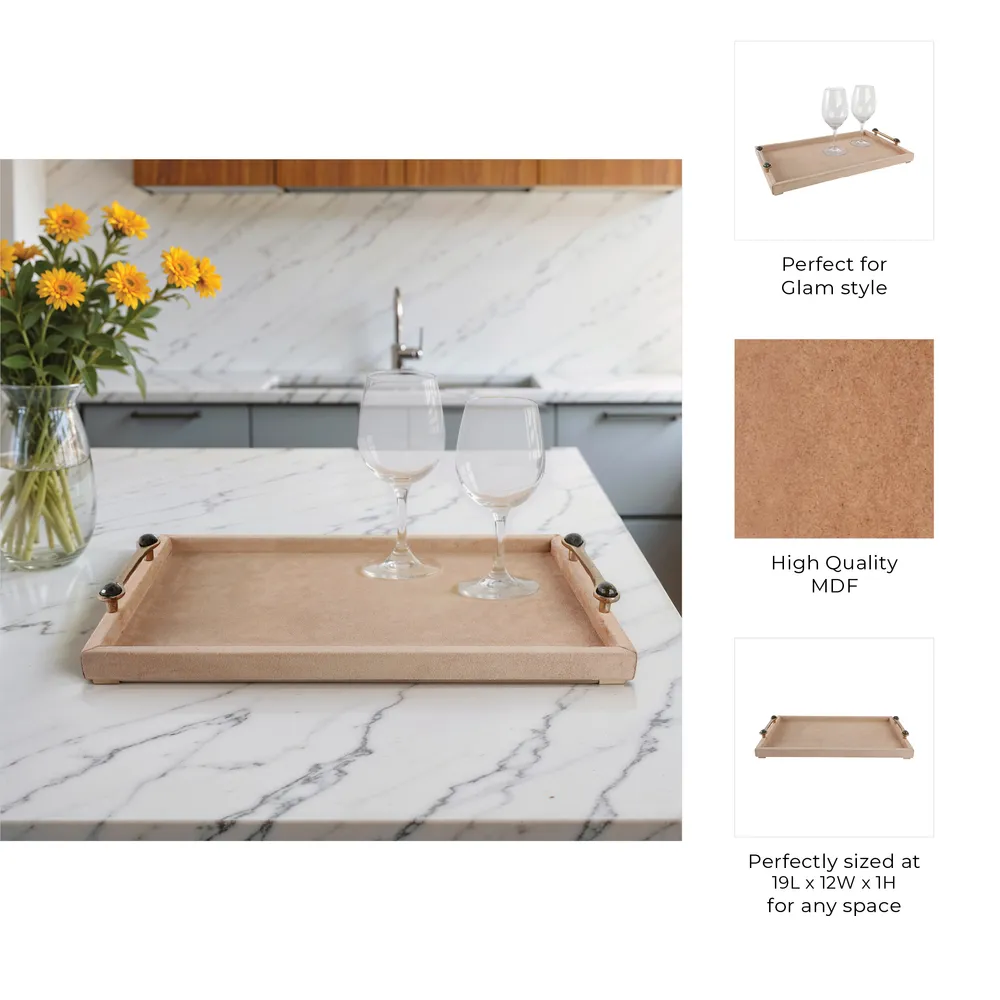 LEONARIDGE TAN TRAY 1 (IN)