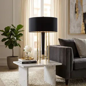 WAYLANDBEACH GOLD LAMP 28 (IN) 2