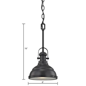 Blakesley 8'' Wide 1-Light Mini Pendant - Oil Rubbed Bronze 2
