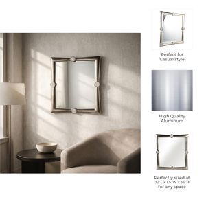 OLIVERCLIFF GOLD MIRROR 36 (IN) 7