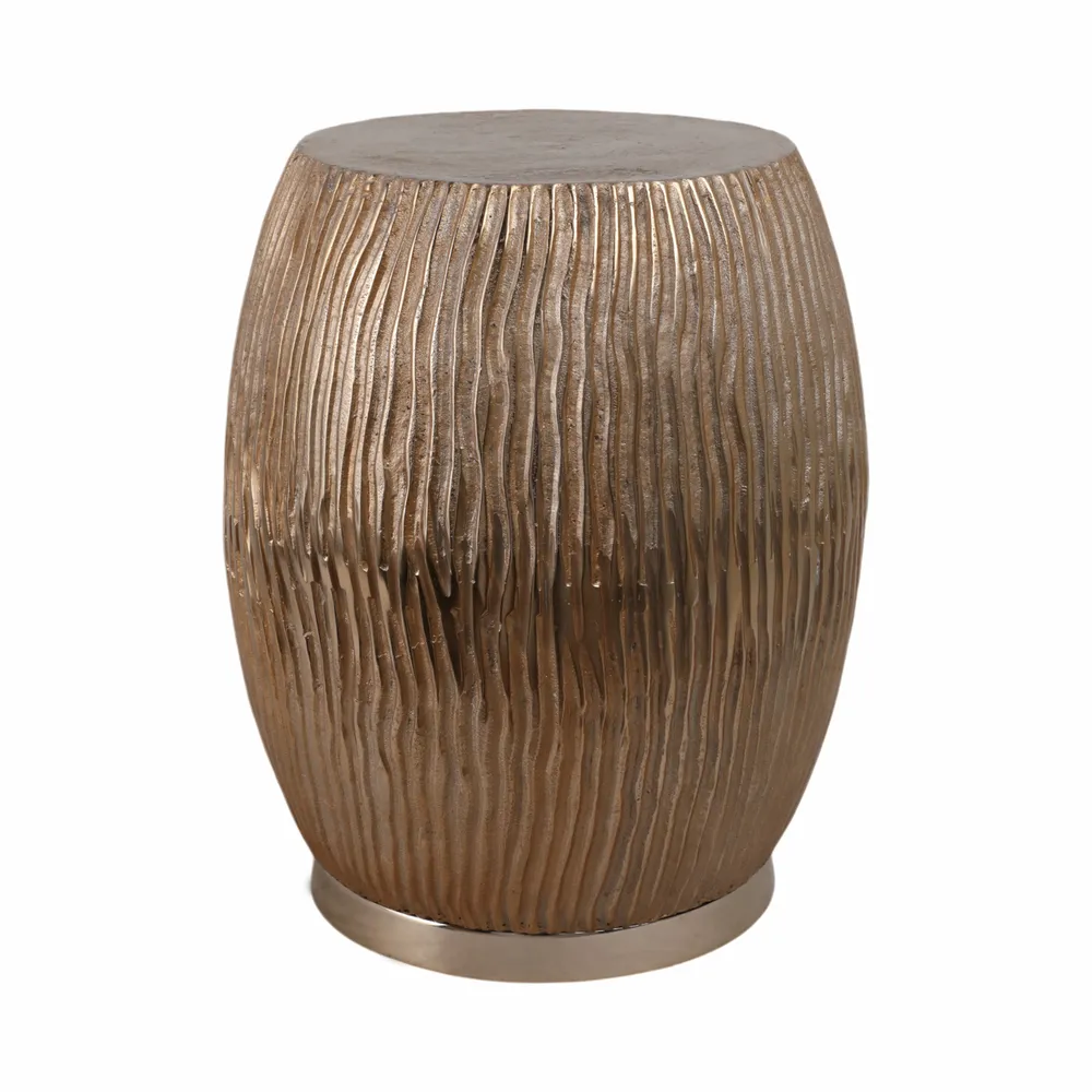 HANKBURN GOLD STOOL 19 (IN)