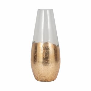 REEDMORE CLEAR GLASS VASE 19 (IN) 5