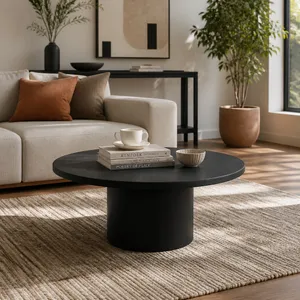 WATSONWORTH BLACK COFFEE TABLE 15 (IN) 2