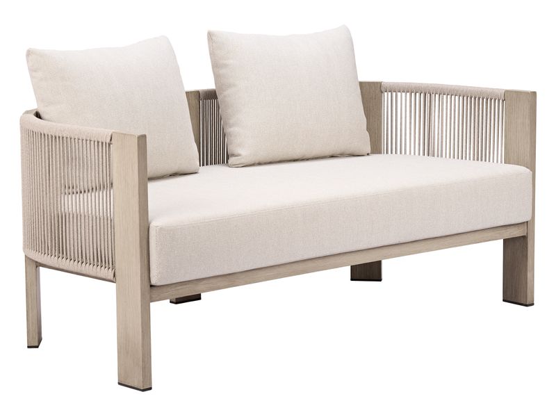 Sunlit Springs Sofa Gray 7