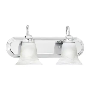 Homestead 18'' Wide 2-Light Vanity Light - Chrome 1