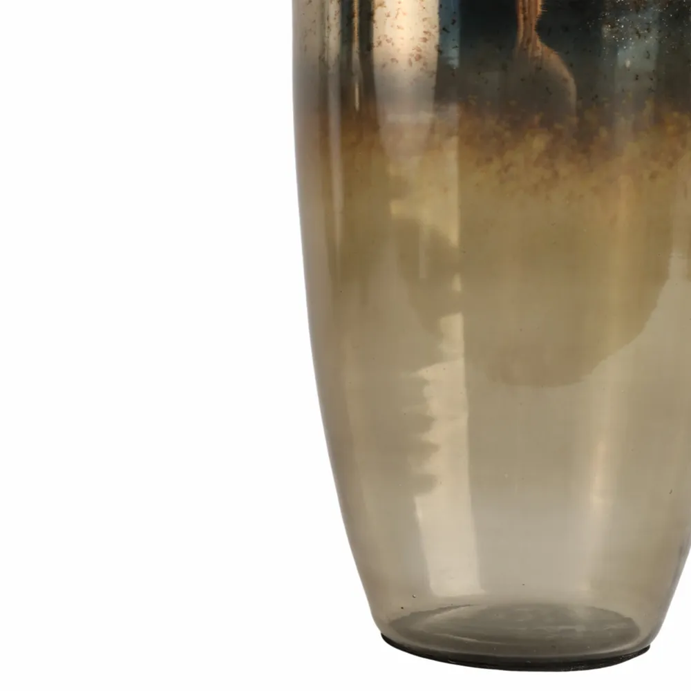 BRAMRUN GOLD GLASS VASE 20 (IN)