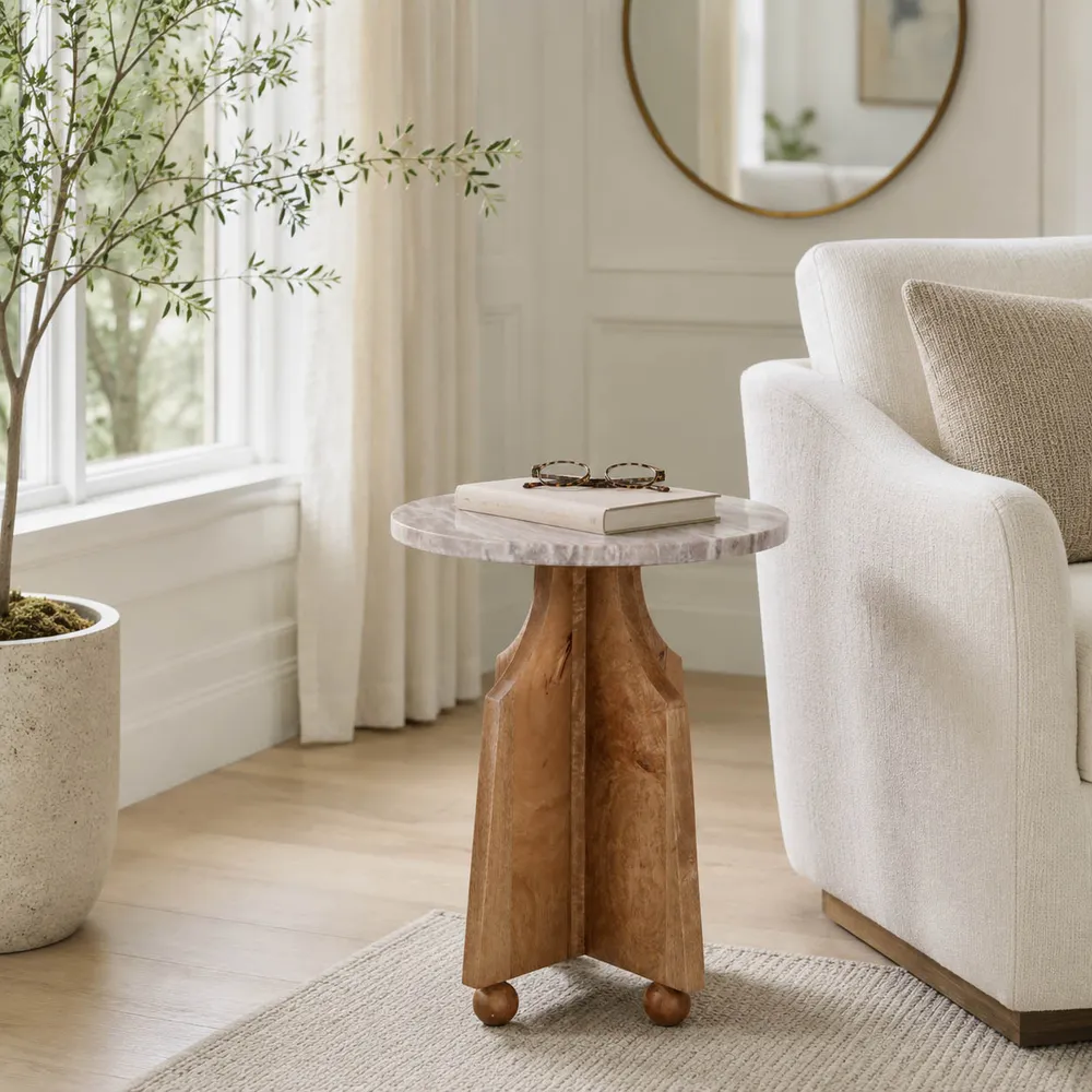 CHAPINLAKE BROWN TABLE 20 (IN)