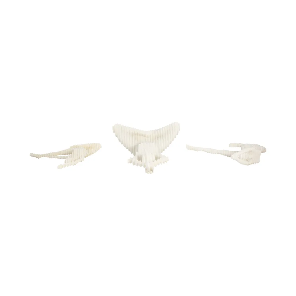 BARRONHOLM SET OF 3 WHITE DECOR 16 (IN)