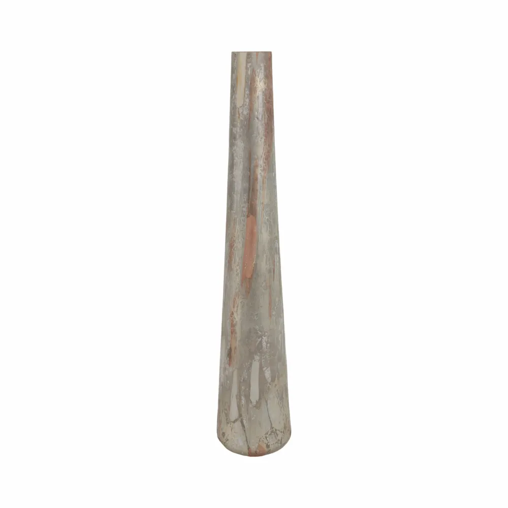 MILTONFORD TAN GLASS VASE 34 (IN)