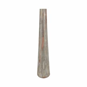 MILTONFORD TAN GLASS VASE 34 (IN) 4