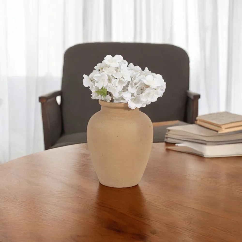 HAWLEYWORTH BROWN VASE 11 (IN)