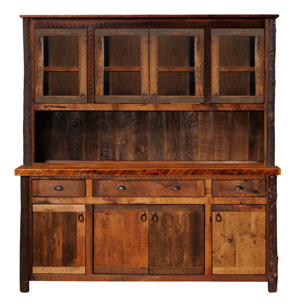 Appalachian 75-inch Buffet & Hutch - Artisan Top