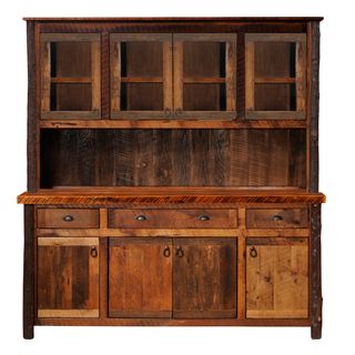 Appalachian 75-inch Buffet & Hutch - Artisan Top