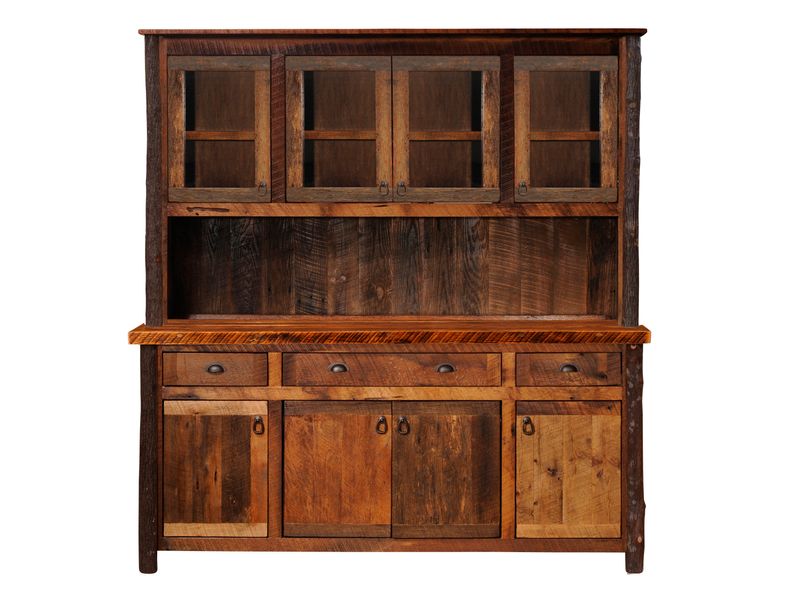 Appalachian 75-inch Buffet & Hutch - Artisan Top 2