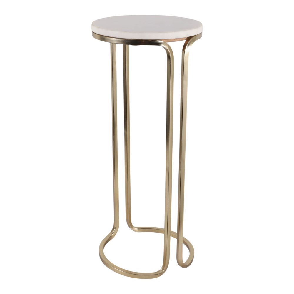 GENTRYPORT WHITE ACCENT TABLE 25 (IN)