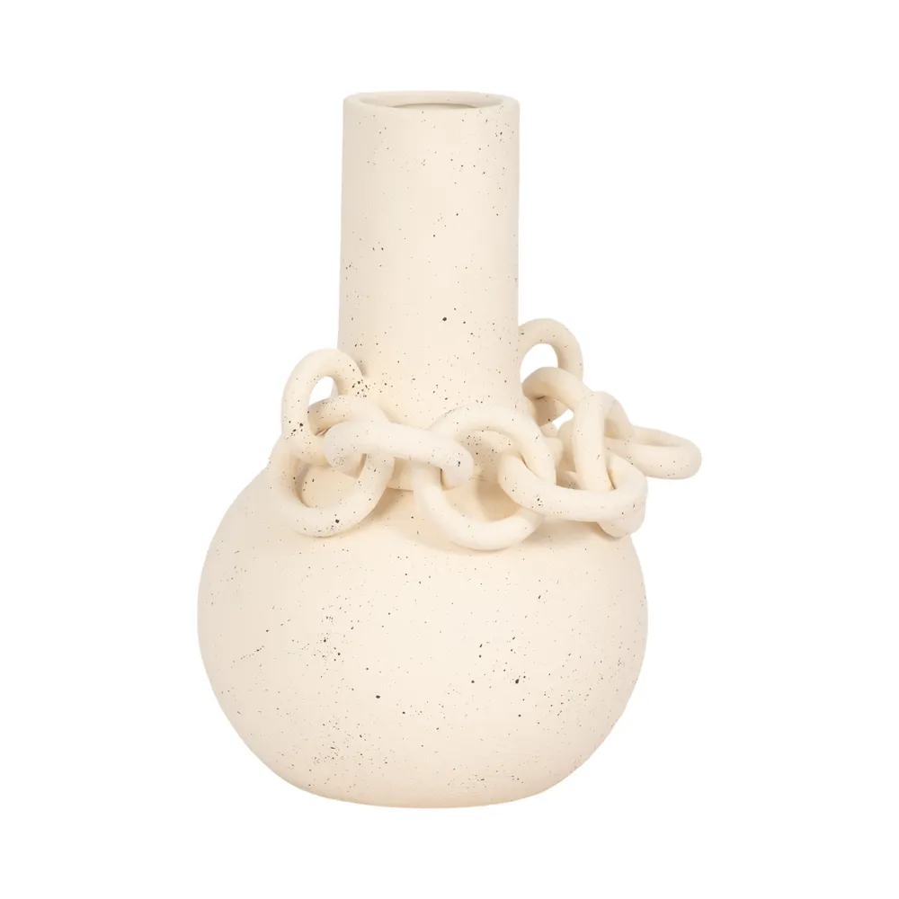 ORIONLAND IVORY VASE 12 (IN)
