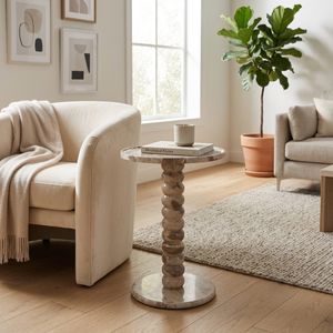 FINLEYCROSS BROWN TABLE 22 (IN) 2