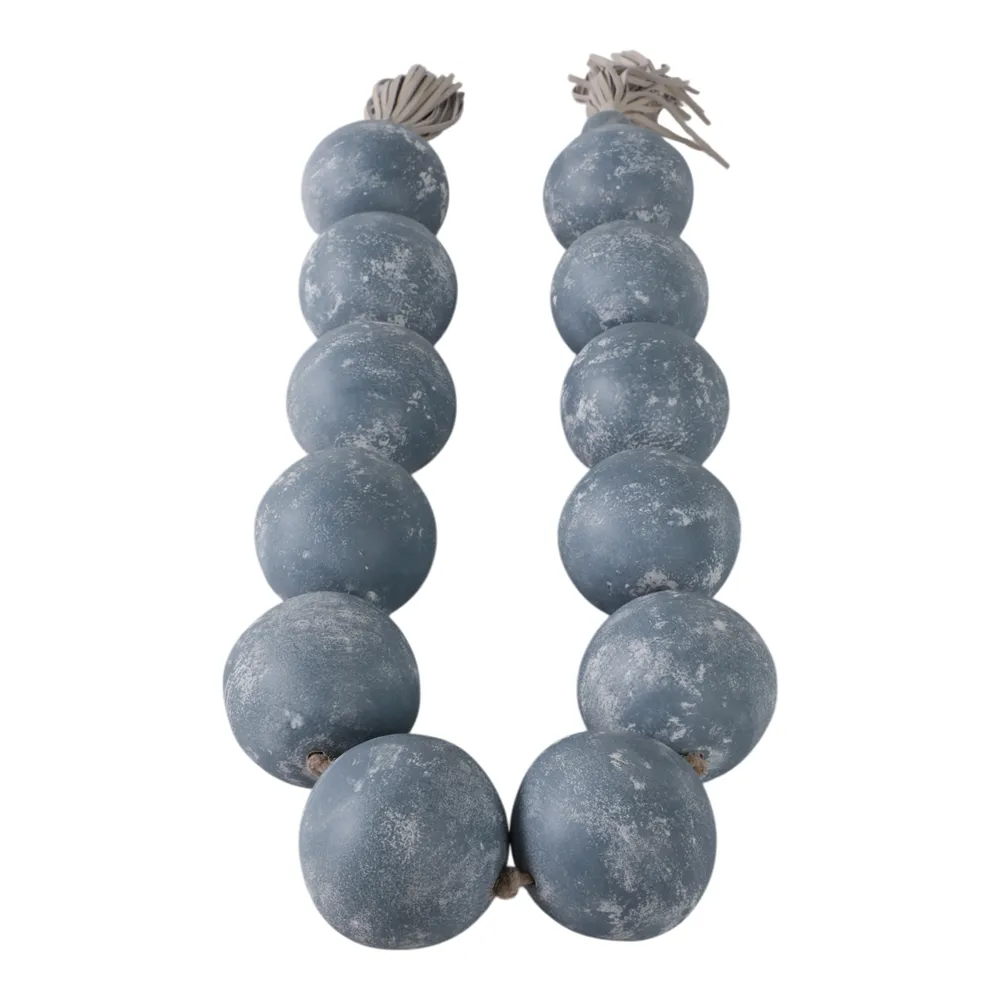 FINCHVIEW BLUE BEAD 3 (IN)