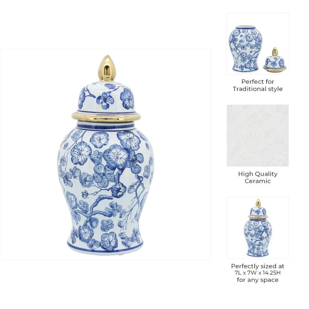DALEYBURN BLUE CHINOISERIE 15 (IN)
