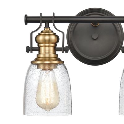 Chadwick 14″ Wide 2-Light Vanity Light - Oil Rubbed Bronze