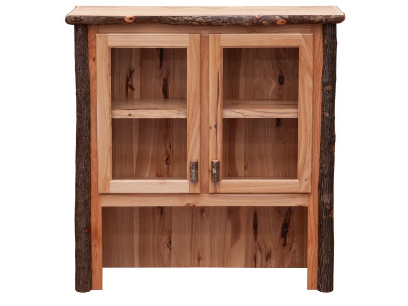 Hickory Log 48-inch Buffet & Hutch - Cinnamon 7