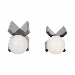 RYELAKE SET OF 2 BLACK DECOR 13 (IN) 6