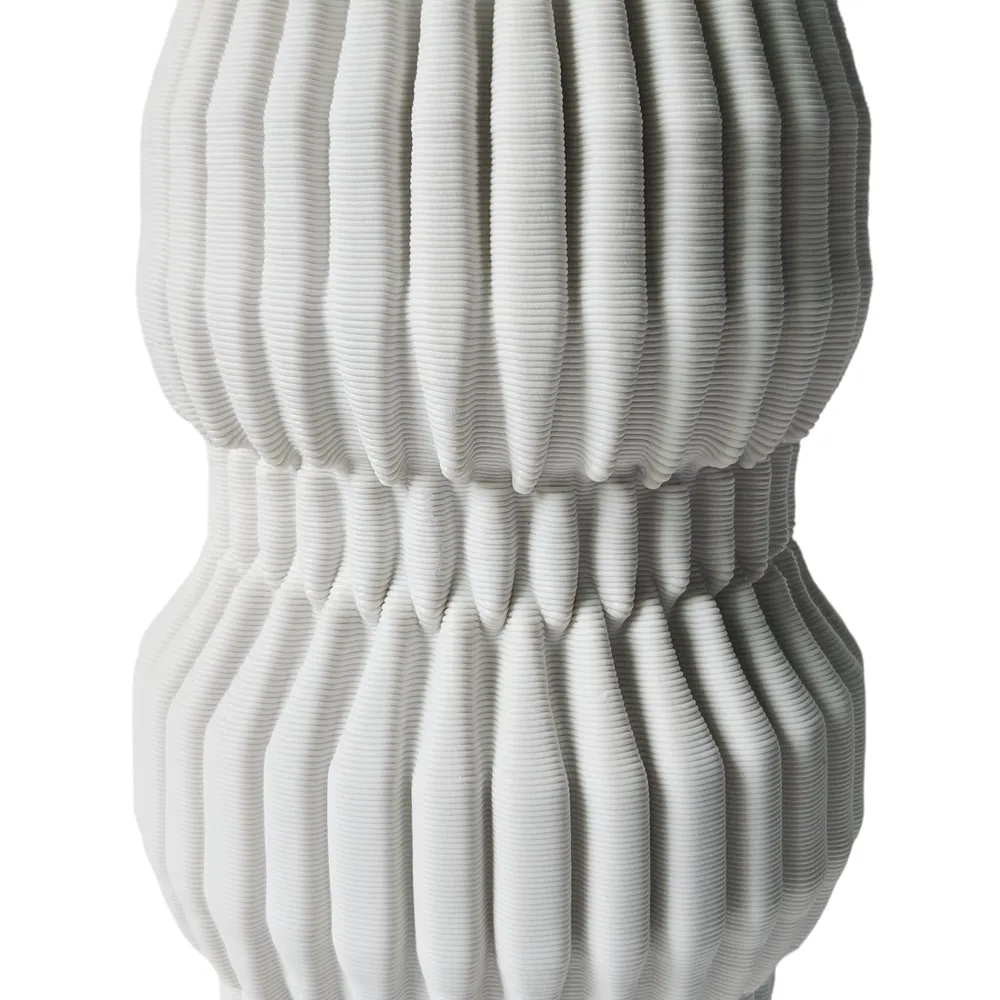 CALTONPORT WHITE VASE 11 (IN)
