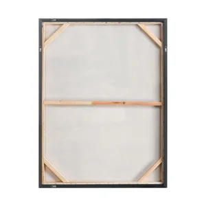 Reading in Gray Framed Wall Art 4