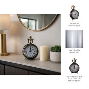 TESSCREST GOLD CLOCK 6 (IN) 10