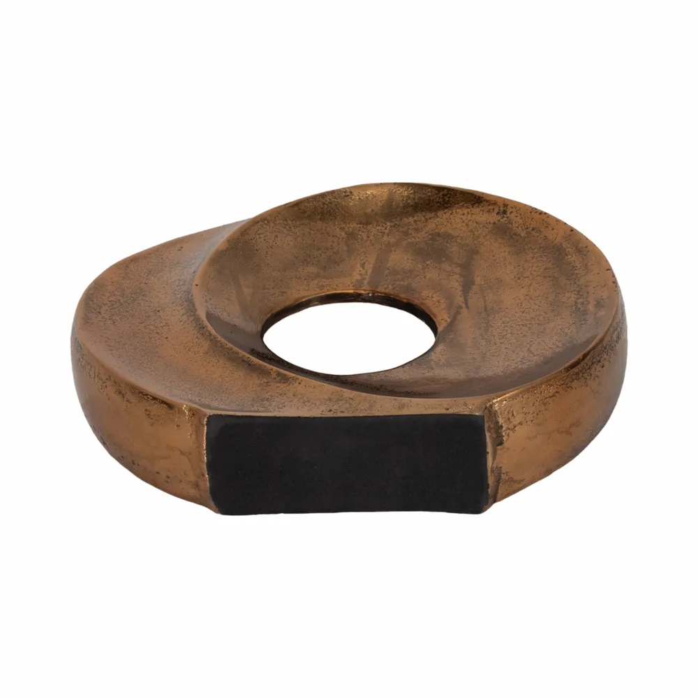 ELMONTSTONE BRONZE VASE 10 (IN)