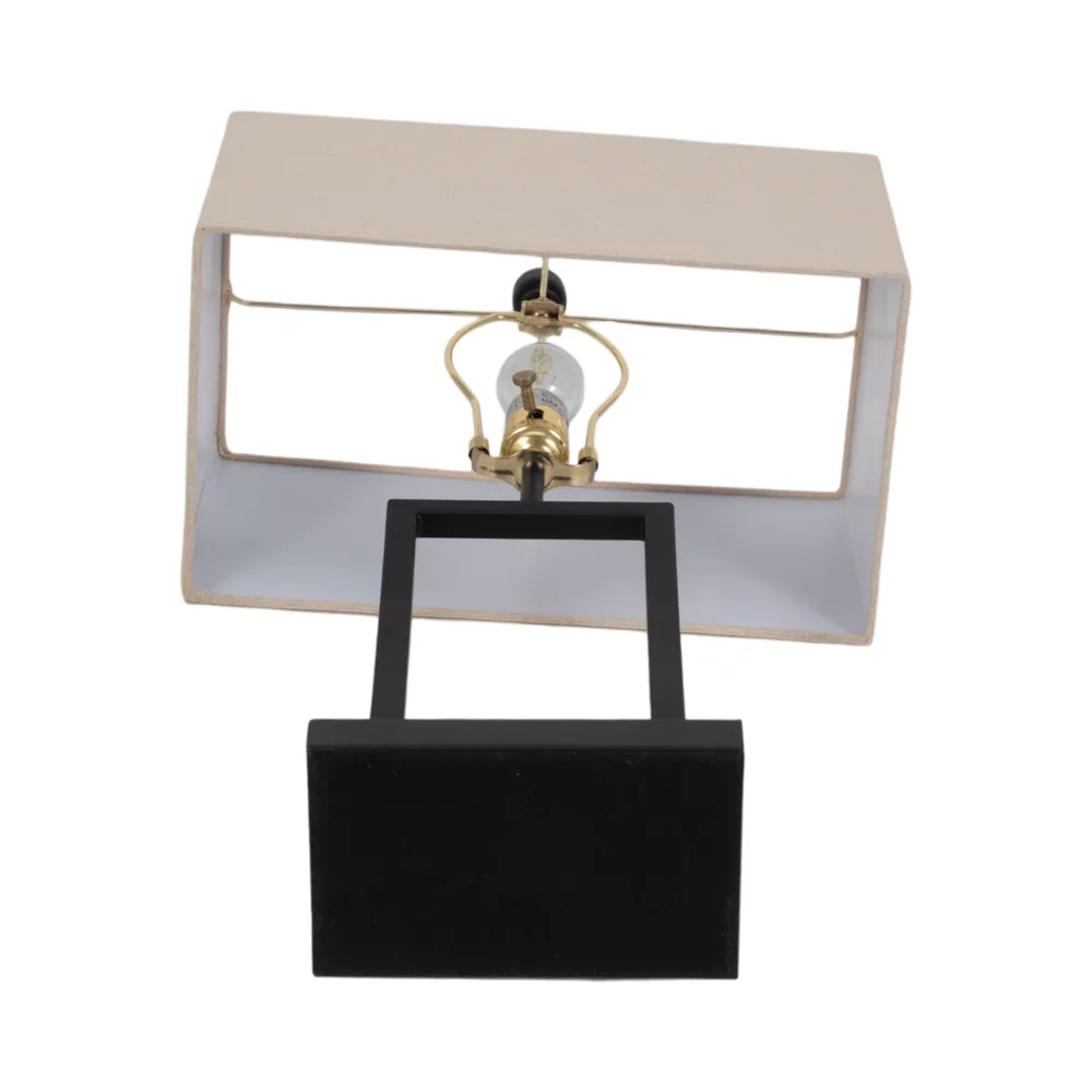 HEDLEYHAVEN SET OF 2 BLACK LAMPS 25 (IN)