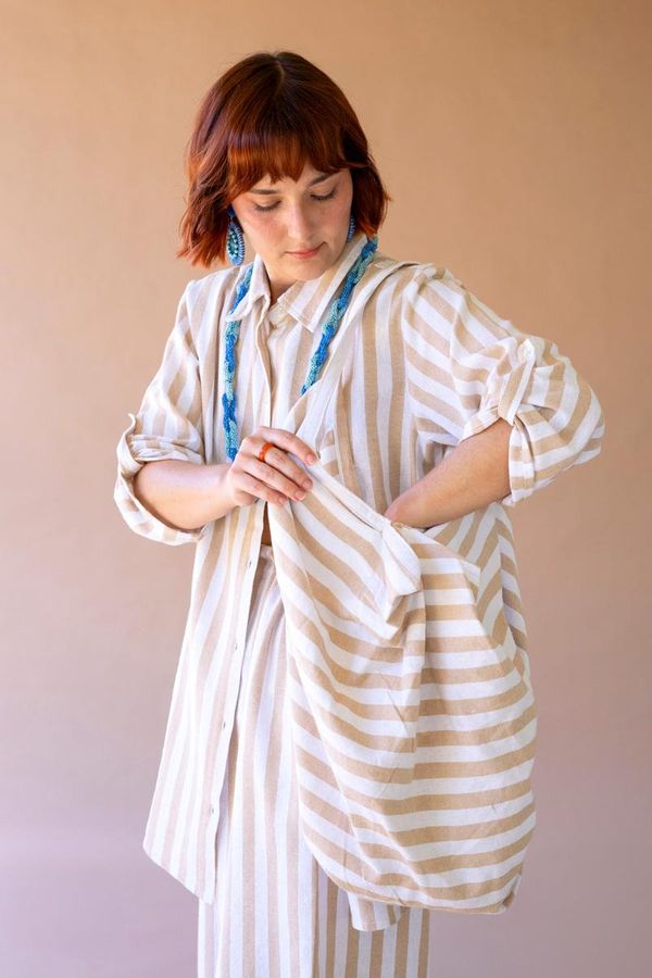 Set of 3 Striped Vacation Accessories