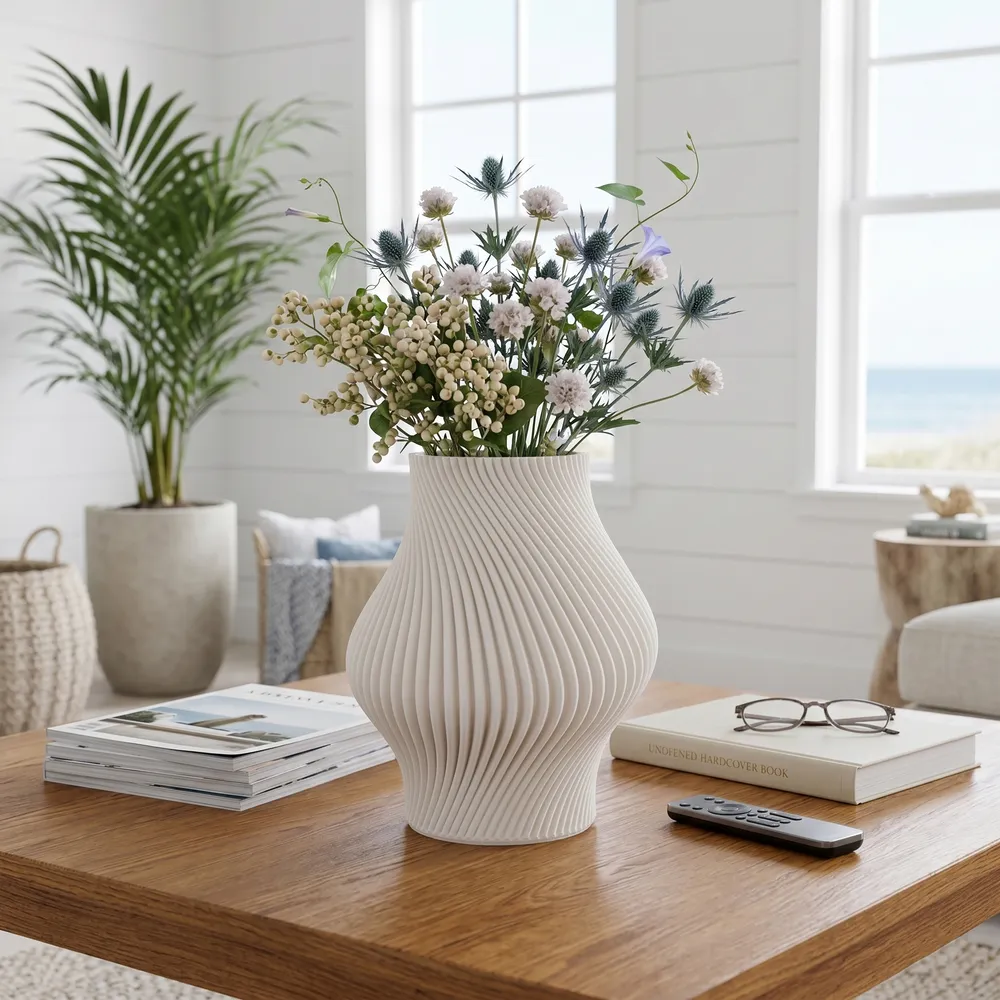 HARDENFIELD IVORY VASE 12 (IN)